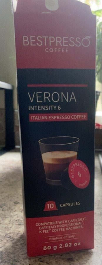Bestpresso Verona box of 10 capsules