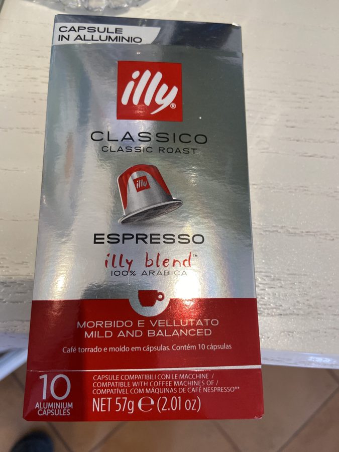 illy Classico box of 10 aluminum capsules for Nespresso machines